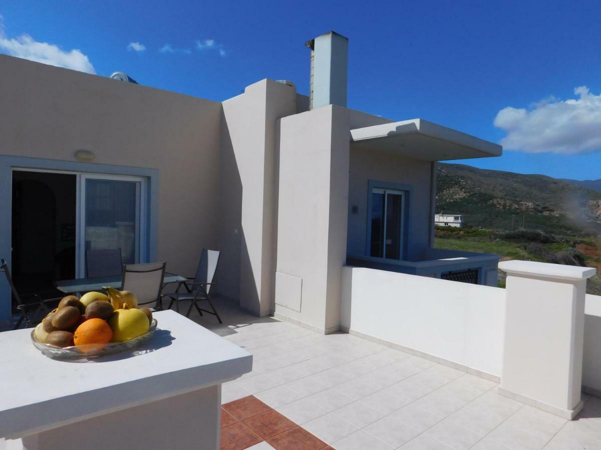 Panoramic Balos Sea View House 키사모스 외부 사진