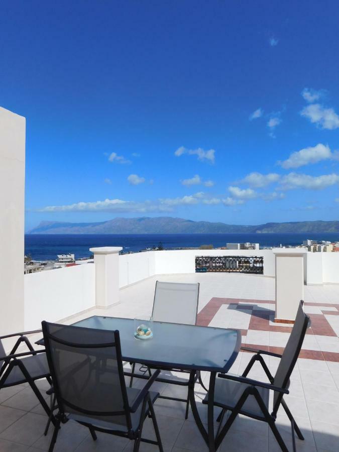 Panoramic Balos Sea View House 키사모스 외부 사진