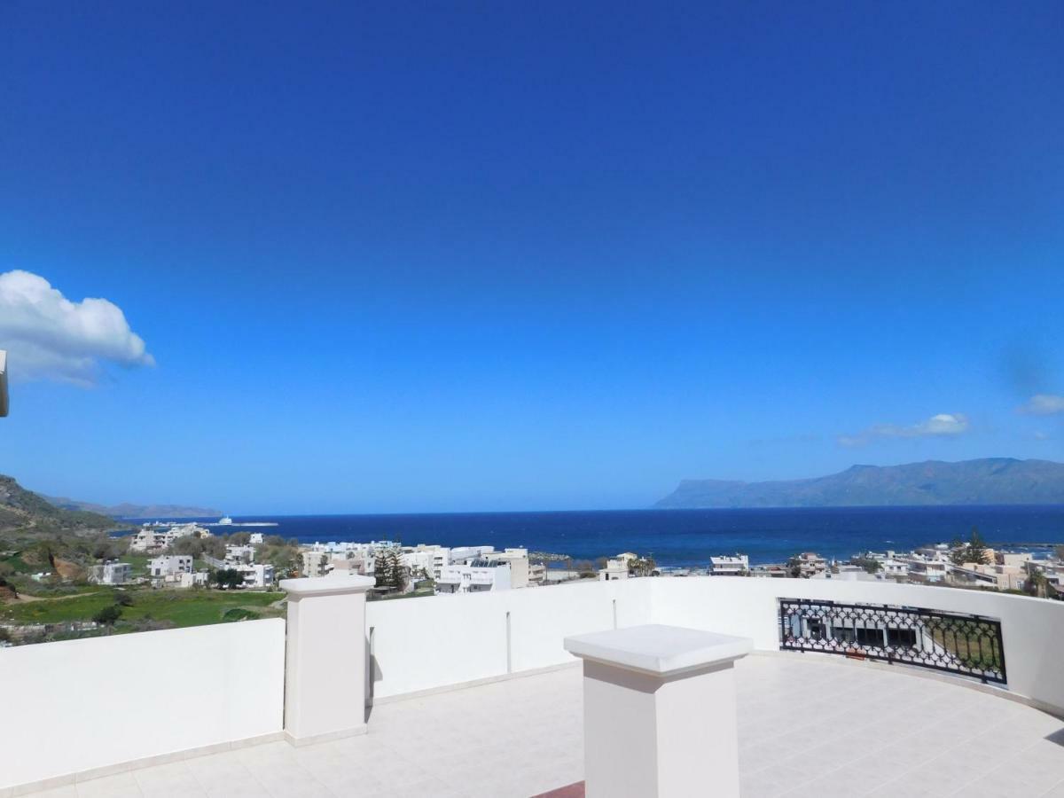 Panoramic Balos Sea View House 키사모스 외부 사진